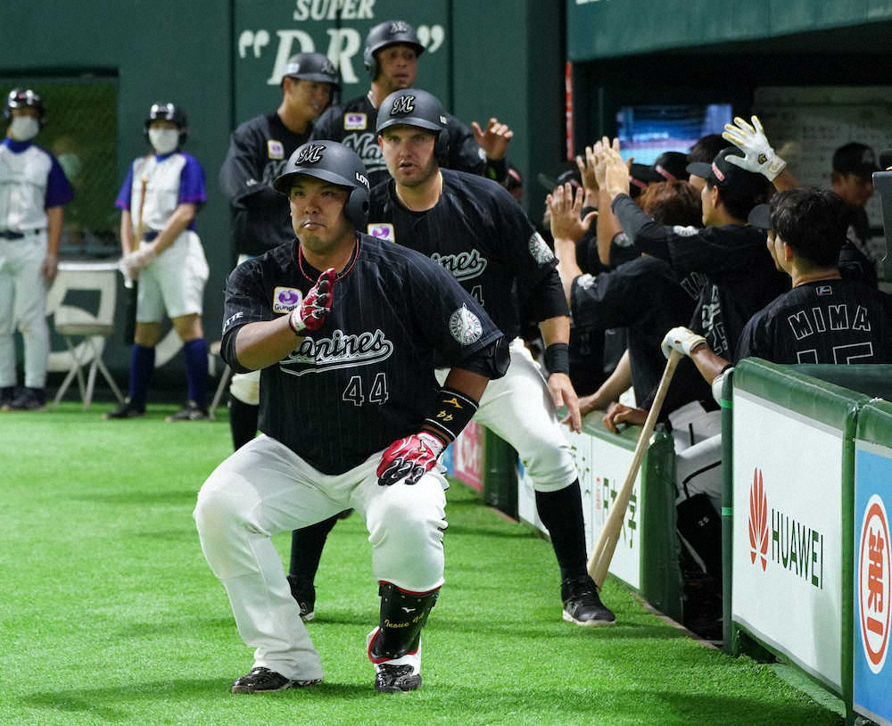 ロッテ　アジャ「ごっちゃし」満塁弾！今季パ初！昨季日本一の鷹に“何くそ”勝ち越し