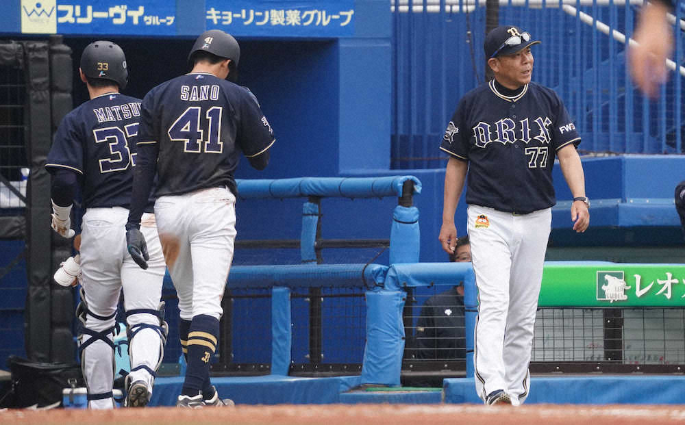 オリックス　今季2度目のサヨナラ負けで5連敗…西村監督「ふがいないですね」