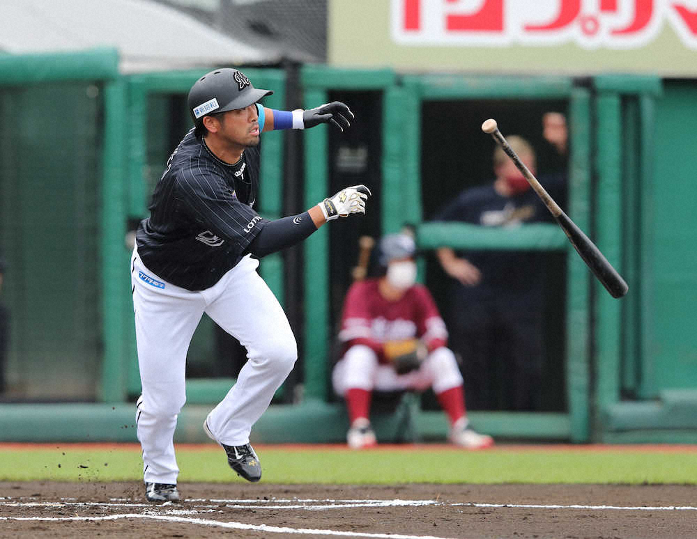 ロッテ清田　2戦連続の先制適時打「いい流れで回ってきたので返せて良かった」