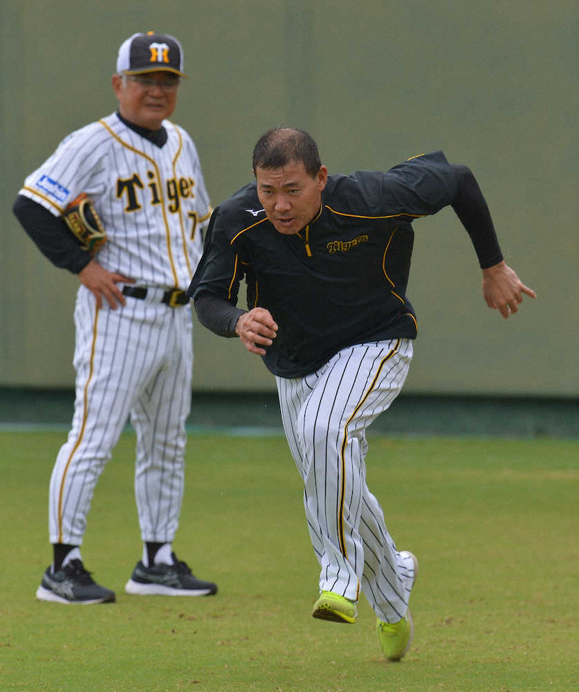 阪神・福留　志願の2軍戦でフル出場　先制犠飛＆盗塁も決めた　ベテランが異例の親子ゲームへ