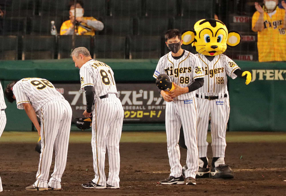 阪神　1日で最下位逆戻り　同点直後の7回に暗転　ブルペン再整備が急務　矢野監督「難しいところ」