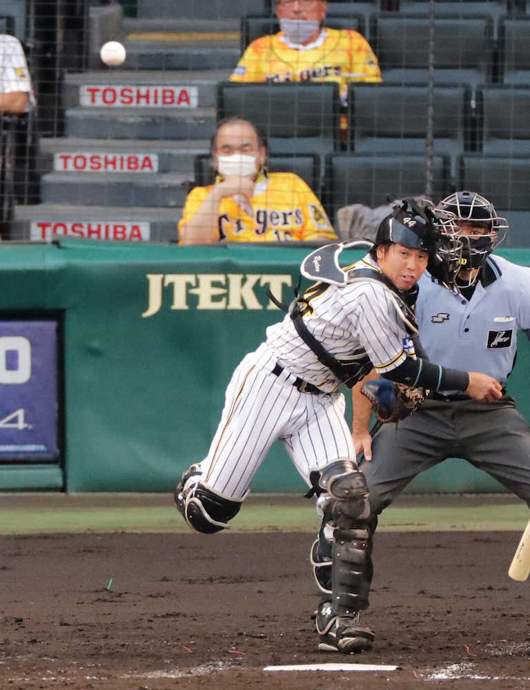 【画像・写真】阪神・梅野が驚異の盗塁阻止率・833　打撃でも規定打席到達目前