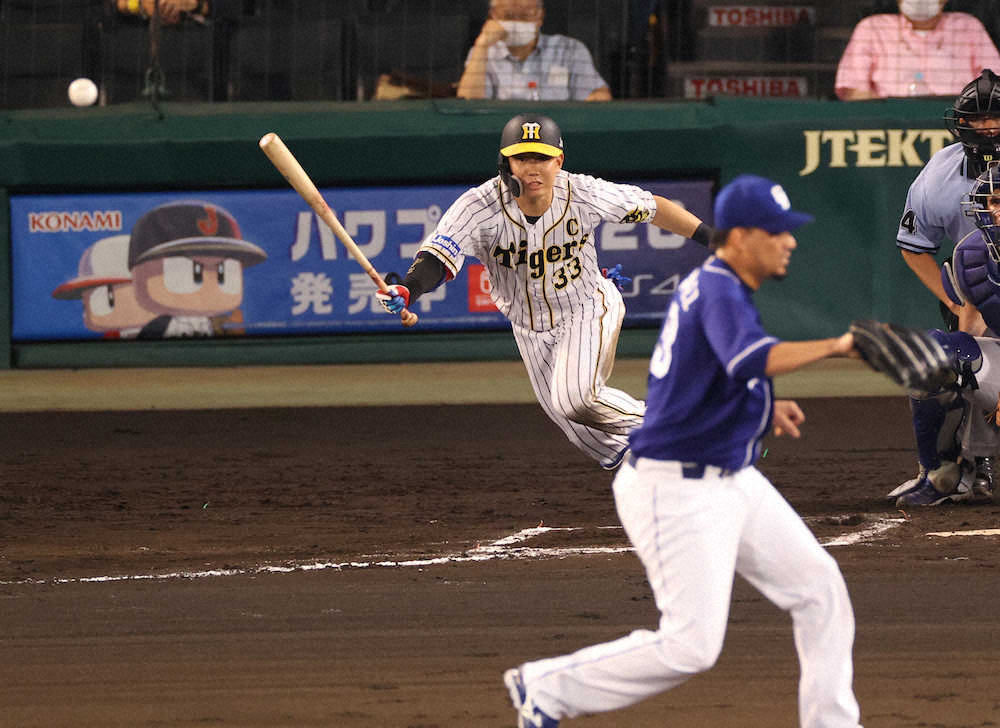 阪神・糸原が自己最長の11試合連続安打　この日は4打席連続出塁