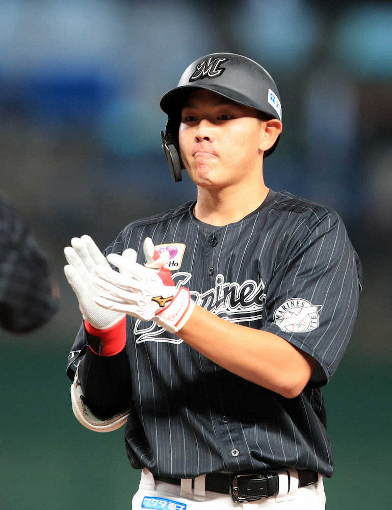 【画像・写真】ロッテ　逆転負けで4位転落も安田が光　4番初先発打に井口監督「今一番ボールが見えている」