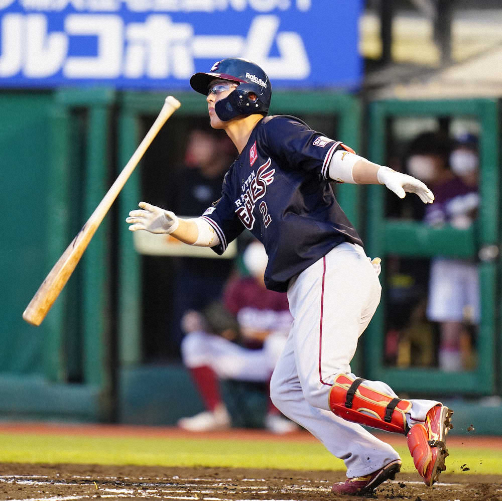 楽天の2年目捕手・太田が今季1号3ラン「最高の結果になった」