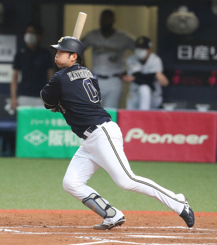 オリックス　ドラ5勝俣が右目の眼窩底骨折　練習中にボール当たる