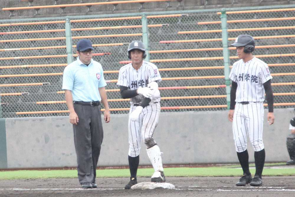 九州学院・牛島、6球団スカウトの前で全5打席出塁　広島スカウト「まだまだ伸びる素材」