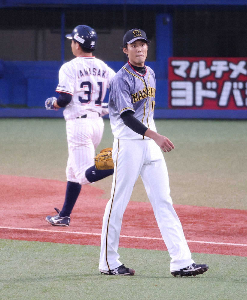 阪神・藤浪　2回に先制許す…吉田大成が今季初安打となる適時二塁打