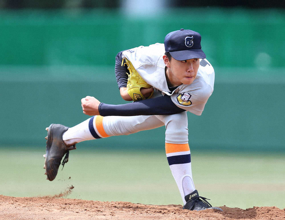 東亜学園の背番号14左腕・鈴木隆　公式戦初先発で7回ノーヒットノーラン「クロスファイアが持ち味」