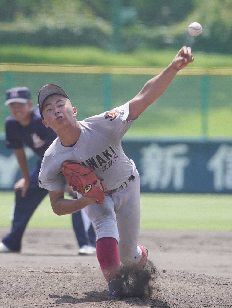 西脇工MAX141キロ左腕・東田健臣が15Kで2戦連続完封「野手に助けられた」