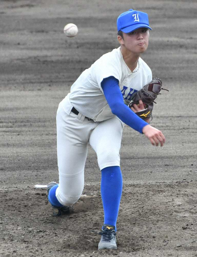 磐城、学法石川下し8強進出　エース沖、昨秋以来の登板で要所締め8回途中2失点