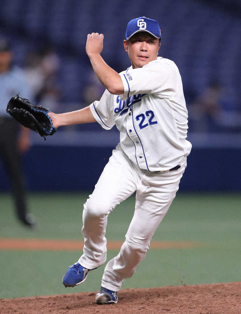 中日・大野雄　やっと開幕！7試合目で初完投初勝利