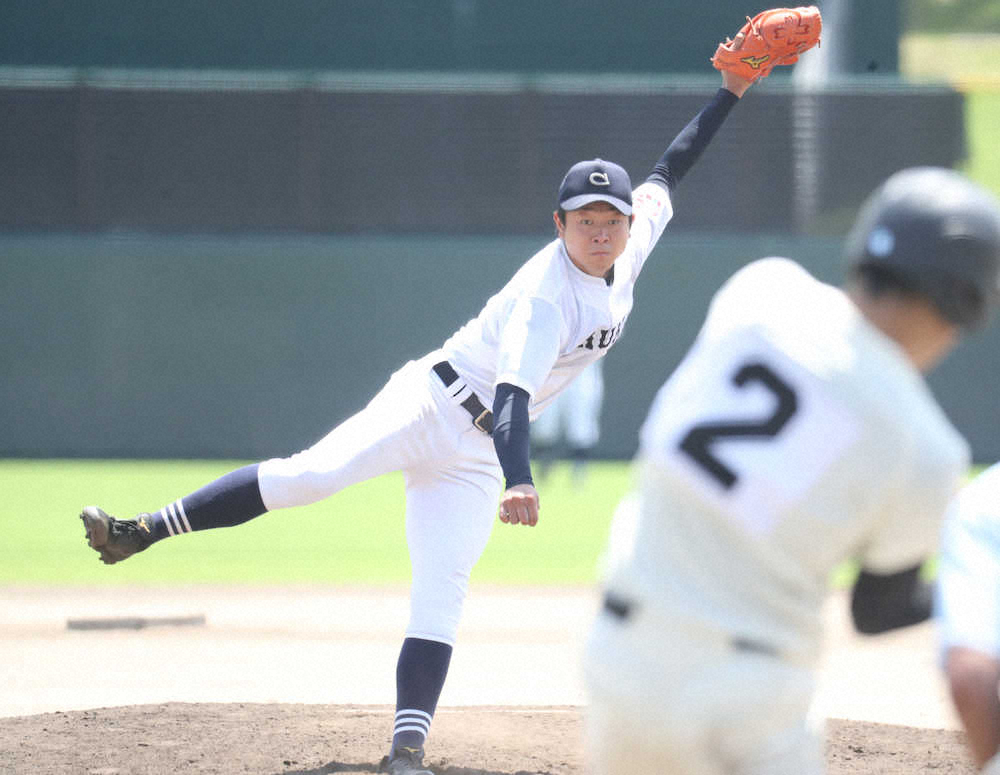 中京大中京・高橋宏斗　初陣で150キロ台連発　ざわつくスカウト陣「マー君みたい」「馬力は奥川より上」