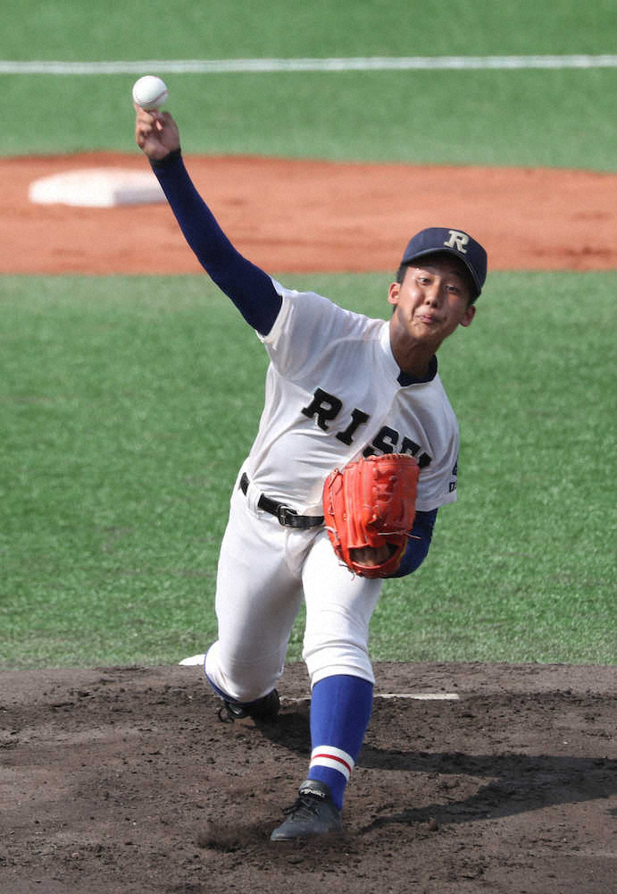 履正社コールド勝ち　マネジャー兼務の背番号「20」高橋佑汰が6回0封9K