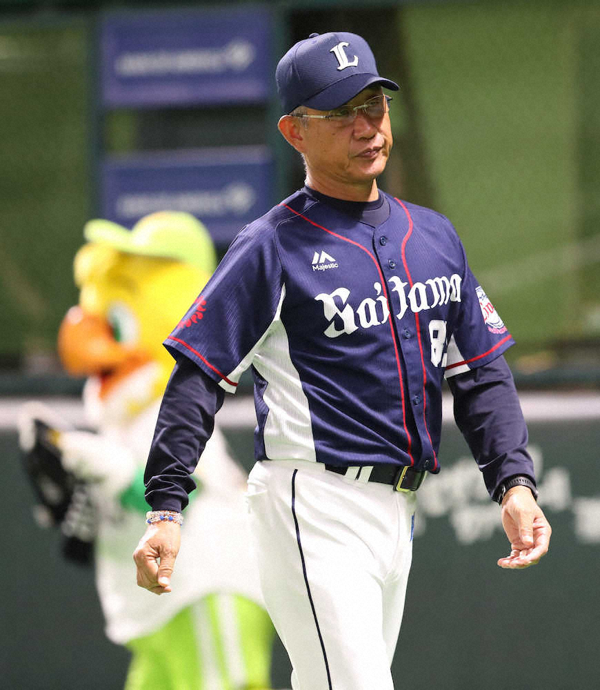 西武　今季最少1安打零敗で借金1…6戦65三振に辻監督「振って三振でいいとは1ミリも思っていない」