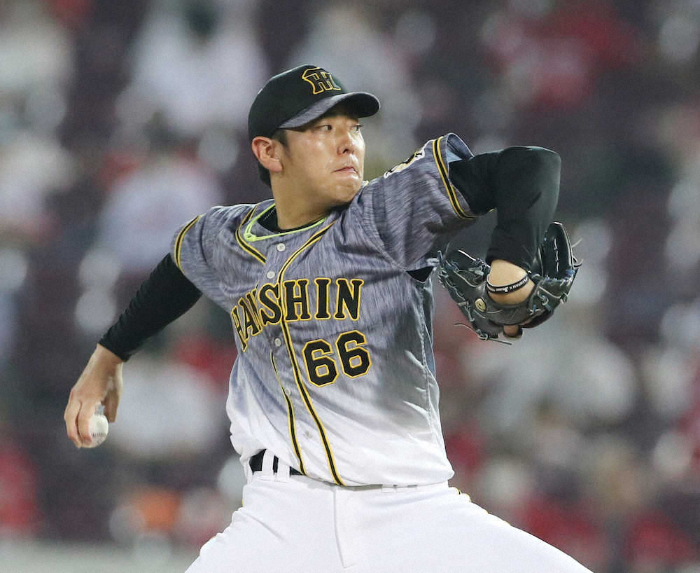 また羽月に…阪神　3番手の小川が2点適時三塁打浴びる