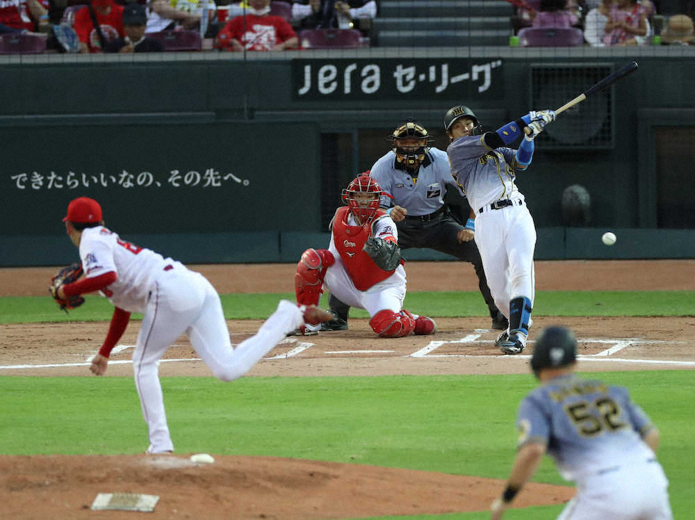 阪神　このカード初めて先制　満塁から梅野の遊ゴロで三塁走者生還