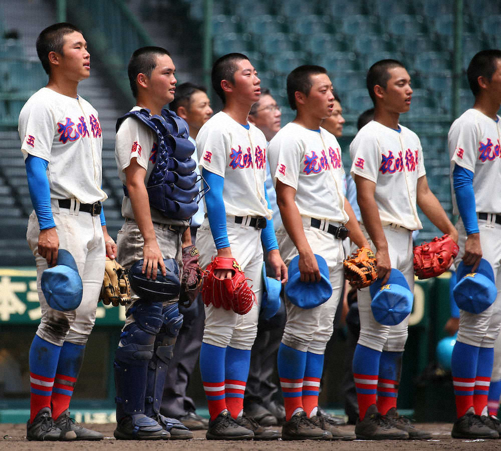 花咲徳栄・井上　大分商・川瀬と史上初2人で選手宣誓から対決　「どんどん時間が過ぎた」