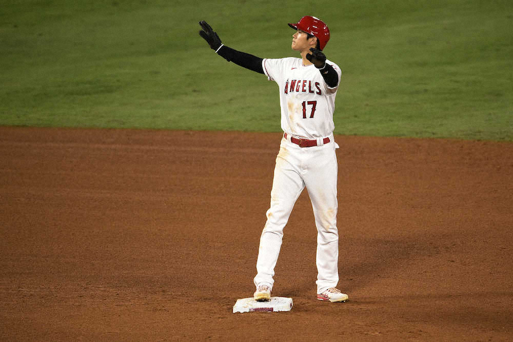 【画像・写真】大谷翔平　3試合連続マルチ安打マーク！4回右前打＆5回右前打