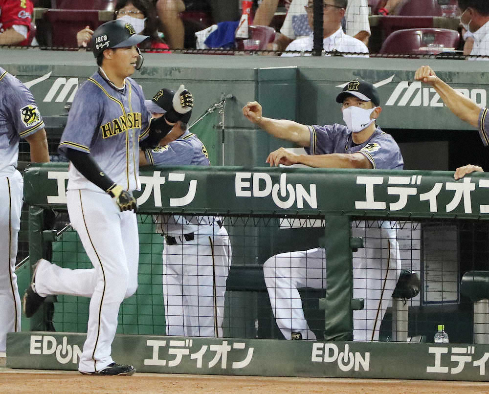 阪神矢野監督「野球的にはいい野球できた」ソロ含む3安打大山には「いいつなぎ、ホームランが出てきてる」