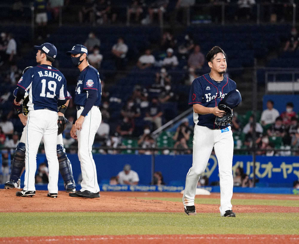 【画像・写真】西武・平井　2度目先発で5回被弾悔やむ「調子は悪くなかった」