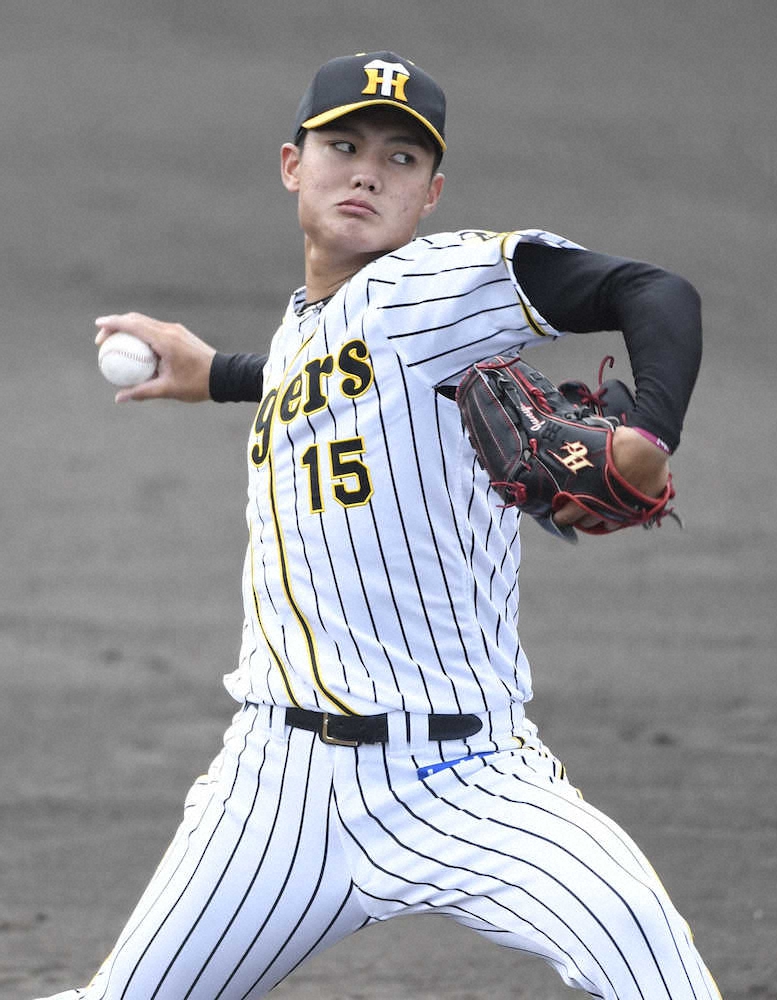 阪神・西純　練習試合で自己最長5回を投げ1失点「理想の形にはだんだんなってきている」