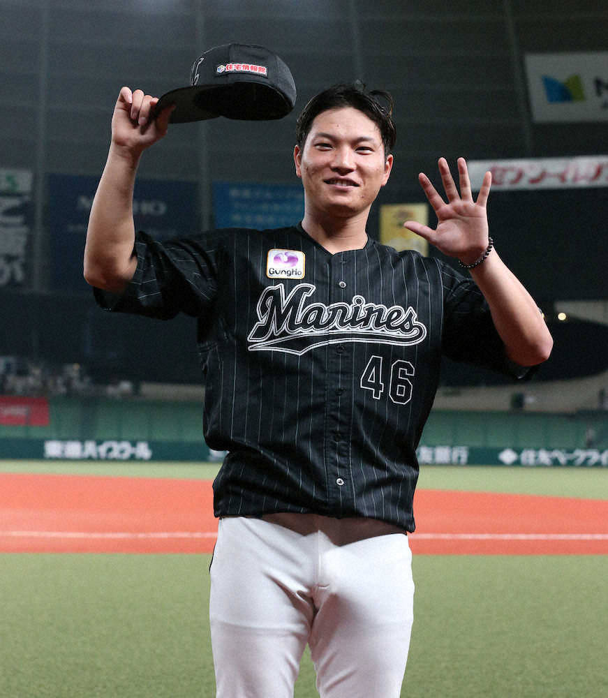 ロッテ・岩下「めちゃくちゃ動揺」プロ初完封逃すも今季5勝目！攻めの投球を井口監督も絶賛