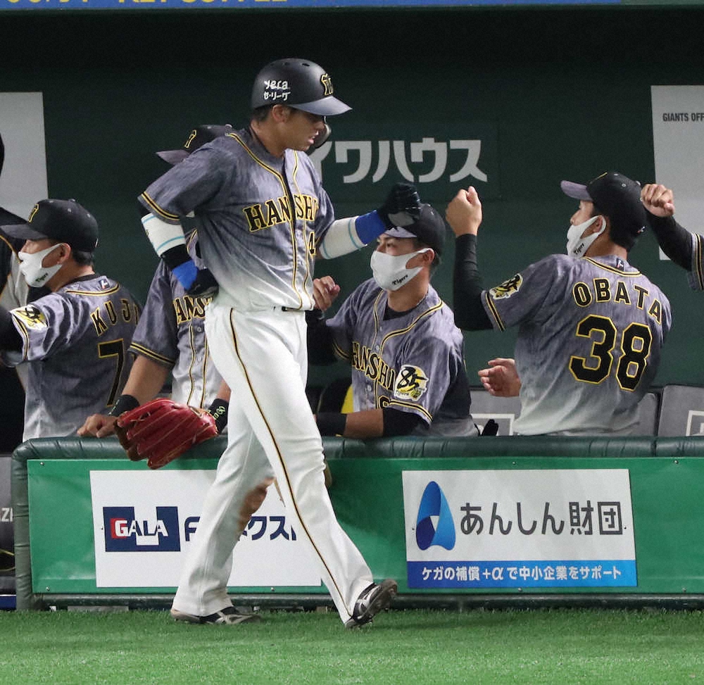 阪神・梅野は右腹斜筋の筋挫傷　離脱前に「最短でチームに戻る」と決意