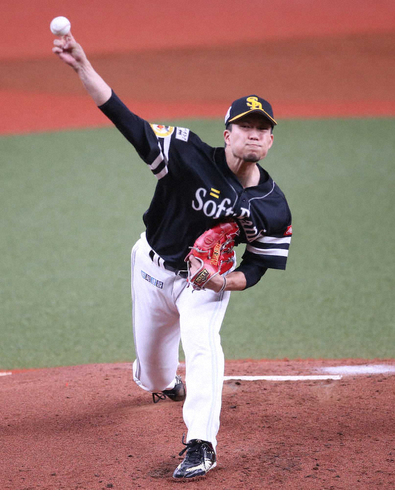 ソフトB・千賀　8勝目　今季5度目の2桁10K「1日猶予　しっかり0点でいけた」