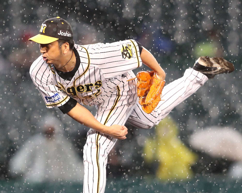 【画像・写真】阪神・球児　雨中登板で虎党のモヤモヤ“晴らした”「あそこは自分が出る場面なので当然」