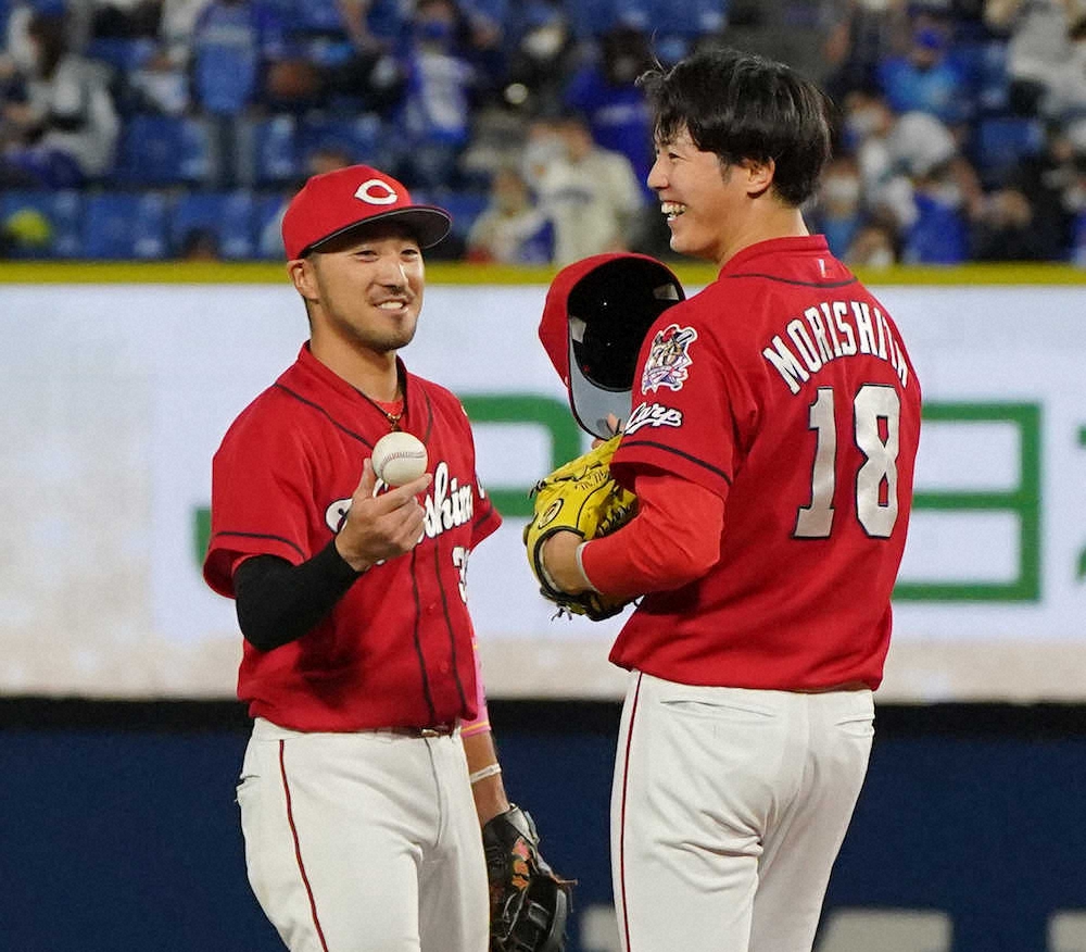 決勝点呼んだ!広島・菊池涼　攻守で「森下のために」の合言葉を体現