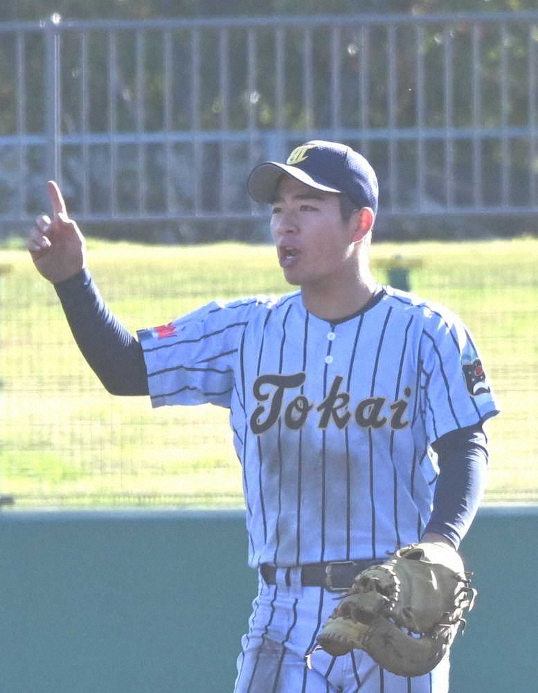 東海大相模がセンバツ当確まであと1勝、門馬監督次男・功が先制打「必ず戻る」