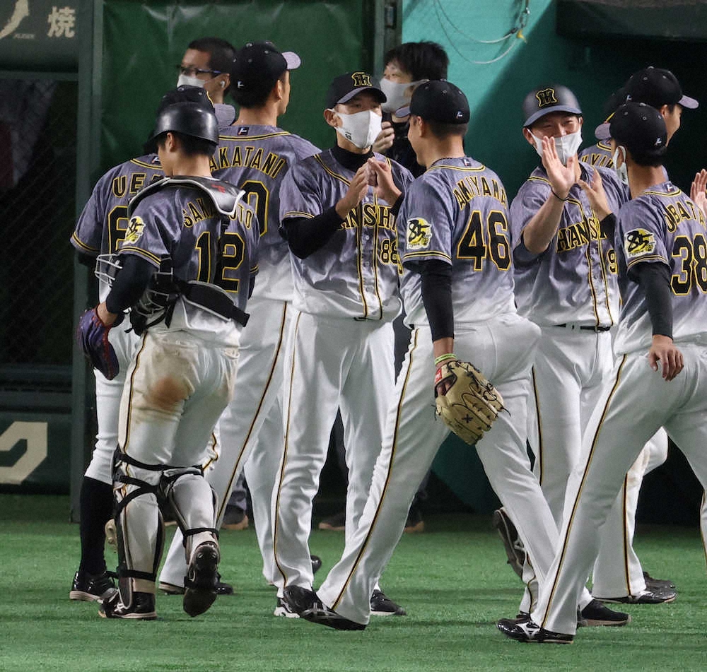 阪神・矢野監督、鬼門・東京Dを連勝で終え「いい思い出少なかったけど、何とかね」