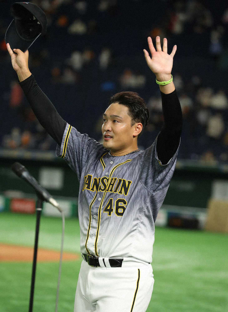 阪神・秋山　2失点完投で9勝目　3年ぶり2桁勝利に王手