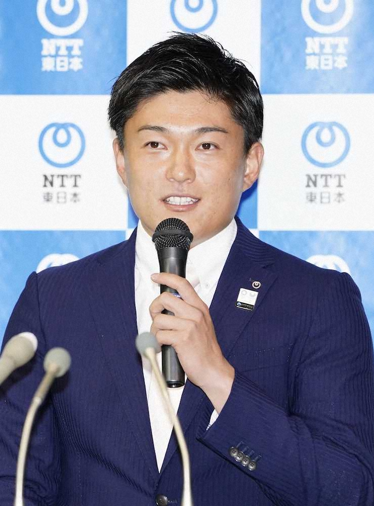 NTT東日本・佐々木　西武2位指名に驚き「まさか2位とは…優勝に導ける選手に」