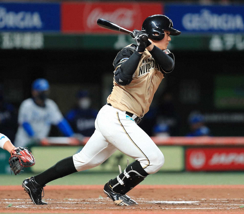 【画像・写真】日本ハム・清宮　プロ2度目の猛打賞　右前打、右前打、右前打！