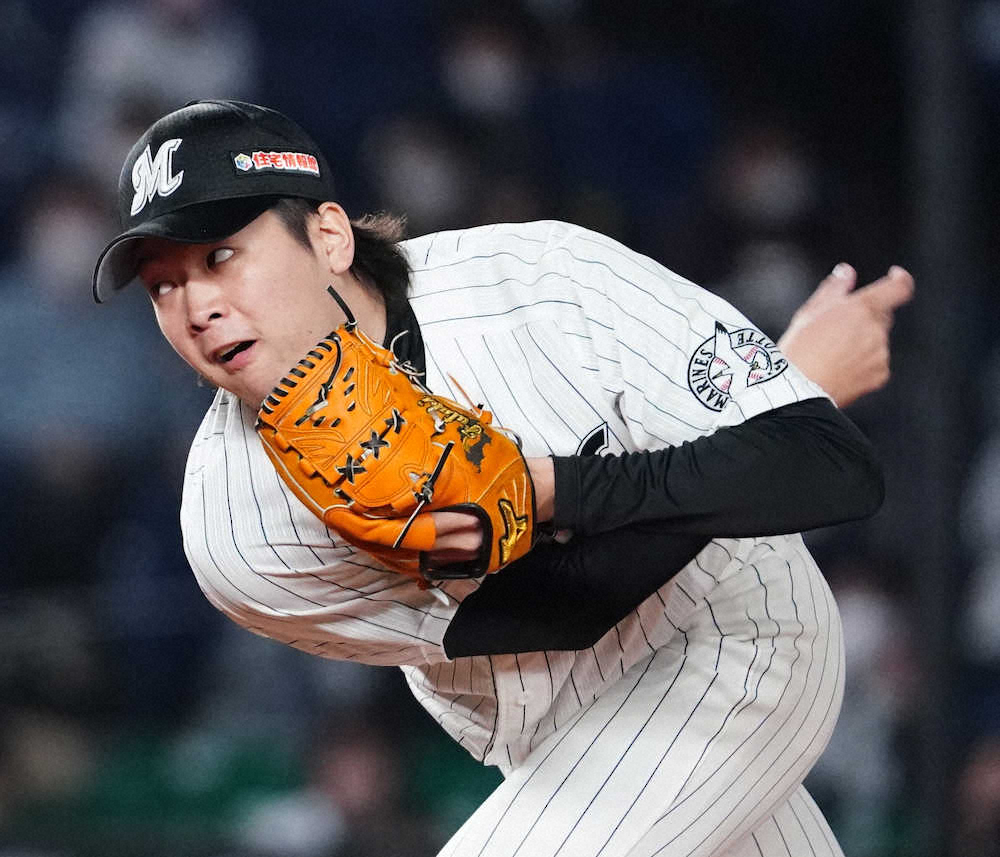 ロッテ・二木　奮投6回1失点　9勝目に安ど「胃がきりきりしていた」