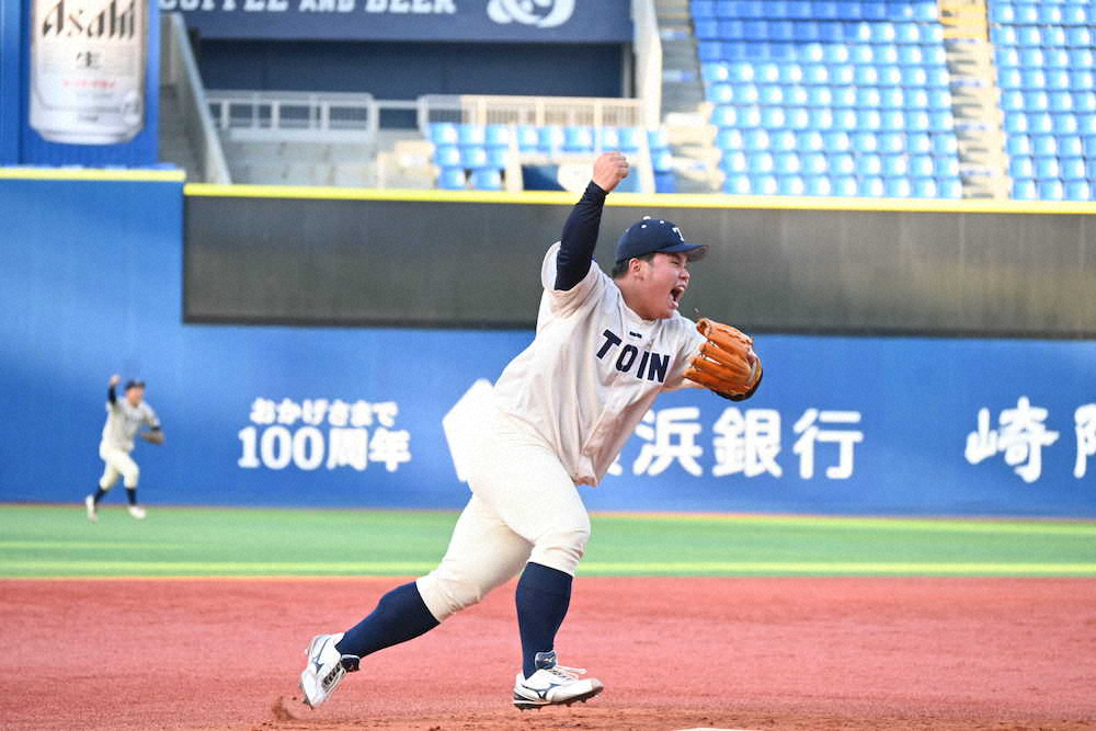 桐蔭横浜大が関東地区大学野球選手権V　西武ドラ1・渡部　追加点の犠飛で貢献「日本一のチームになれた」