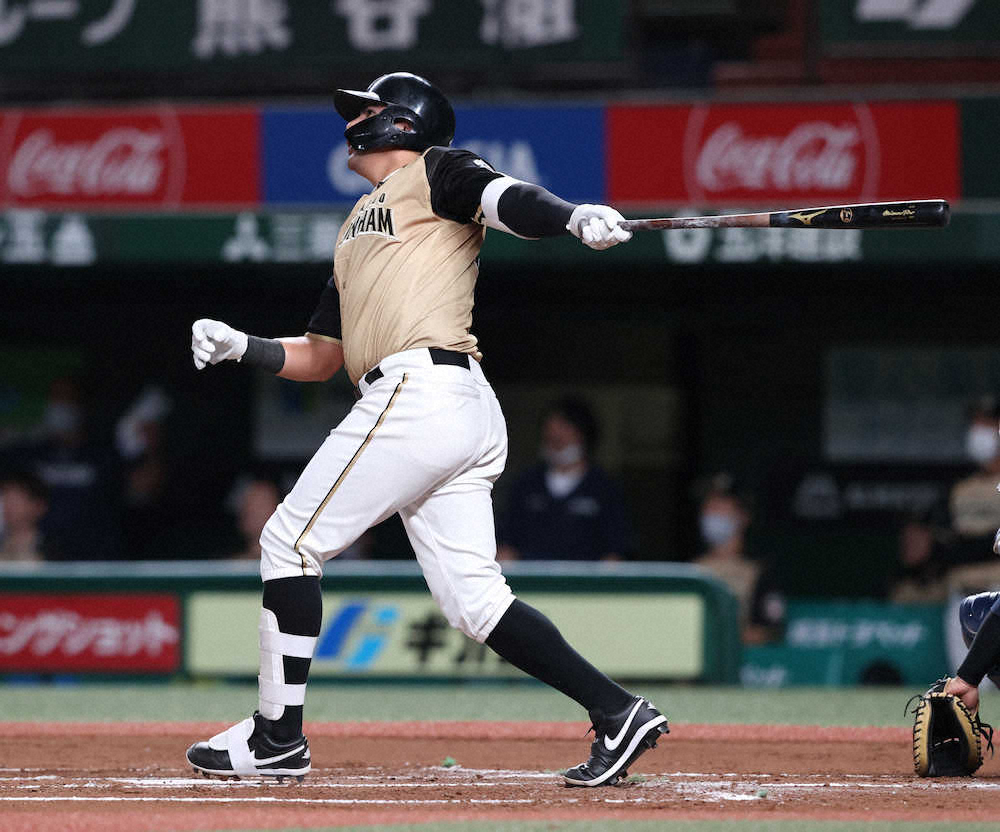 日本ハム　ビヤヌエバの退団発表　54試合の出場で打率・220、4本塁打に終わる