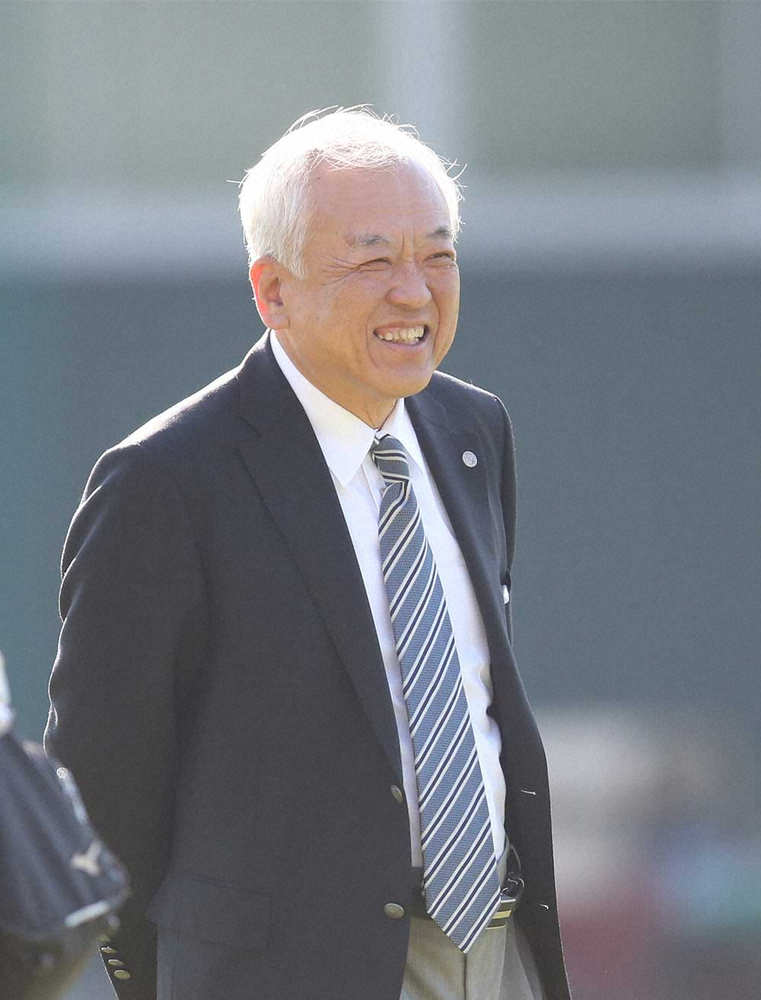 阪神初の社長兼務・藤原オーナーが所信表明　球団と力合わせて優勝届けたい