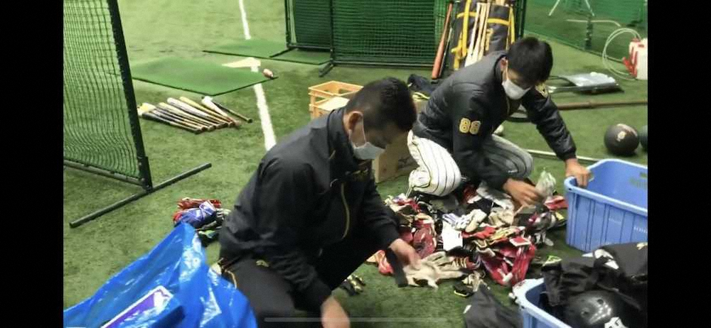 阪神・矢野監督が発案！秋季練習打ち上げ、約2時間30分間の「甲子園大掃除締め」