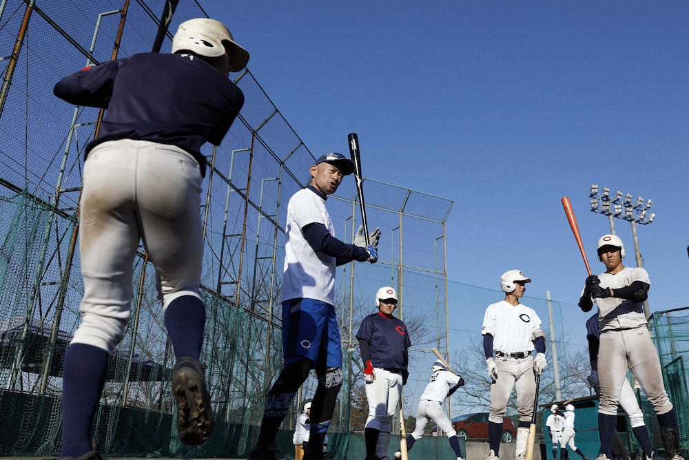 イチロー氏、高校球児に伝えた“日本野球”　フリー打撃19発に智弁和歌山ナイン「えぐい」