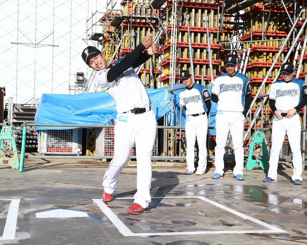日本ハムドラ6・今川、豪快フルスイングが魅力「新球場で第1号本塁打を打つ」