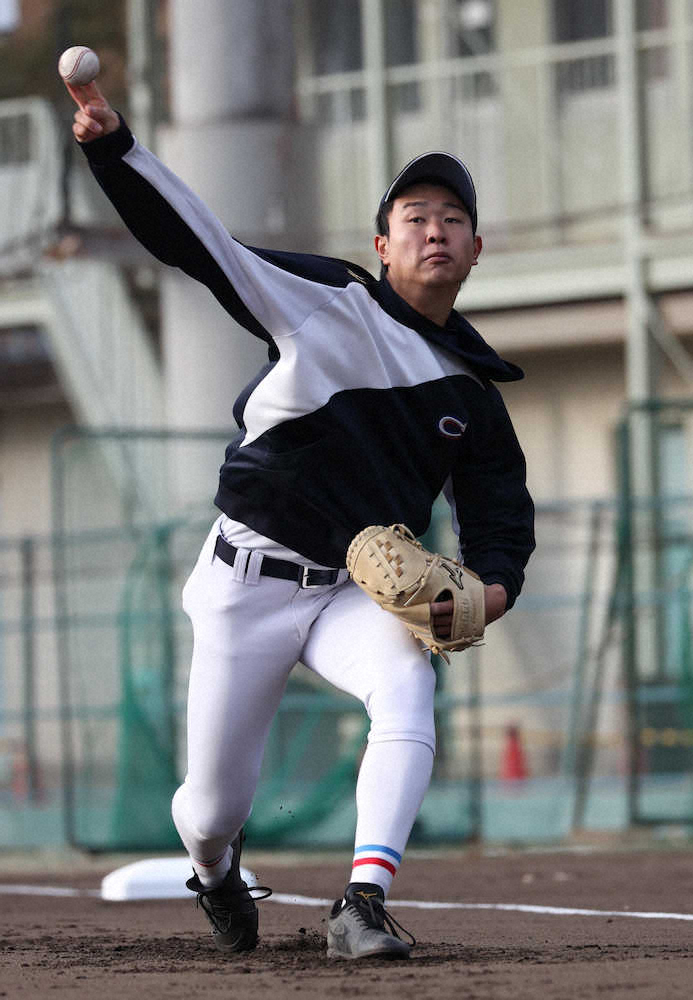 目標は世界！　早期の日本代表入りに意欲を示す中日・高橋宏は「高いレベルで野球をしてみたい」
