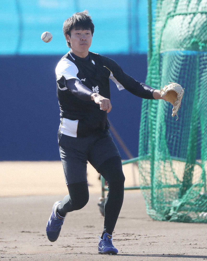 中日ドラ1・高橋宏　SNSチェックでオリ・山下を意識「キャッチボールで良い球投げていた」