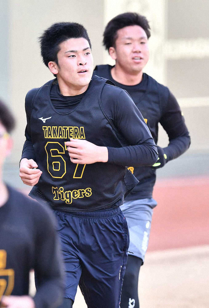 唯一の高卒新人が「4冠」、阪神ドラ7高寺が3000メートル走などフィジカル4部門で新人トップ