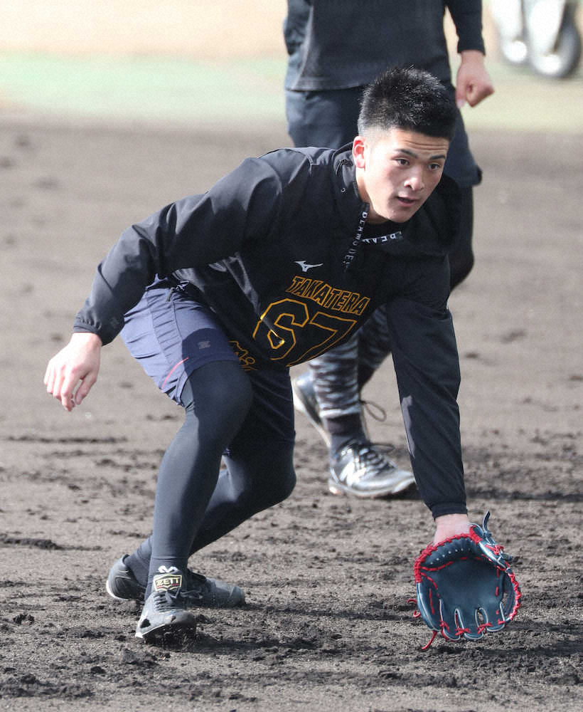 阪神ドラ7高寺　母校・上田西のセンバツ出場で決意新た　「1軍でプレーできる選手に早くなりたい」