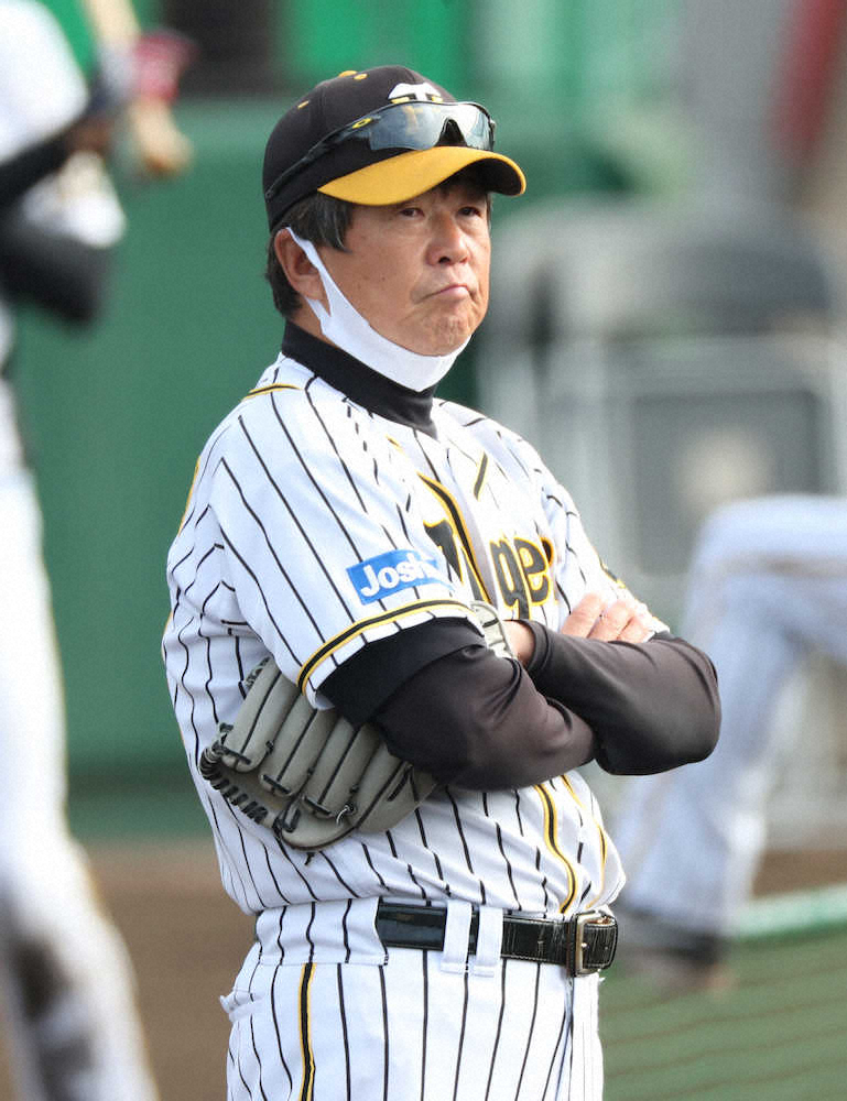 阪神・平田2軍監督がキャンプのテーマに「All　For　Baseball」を掲げる「野球に全集中」