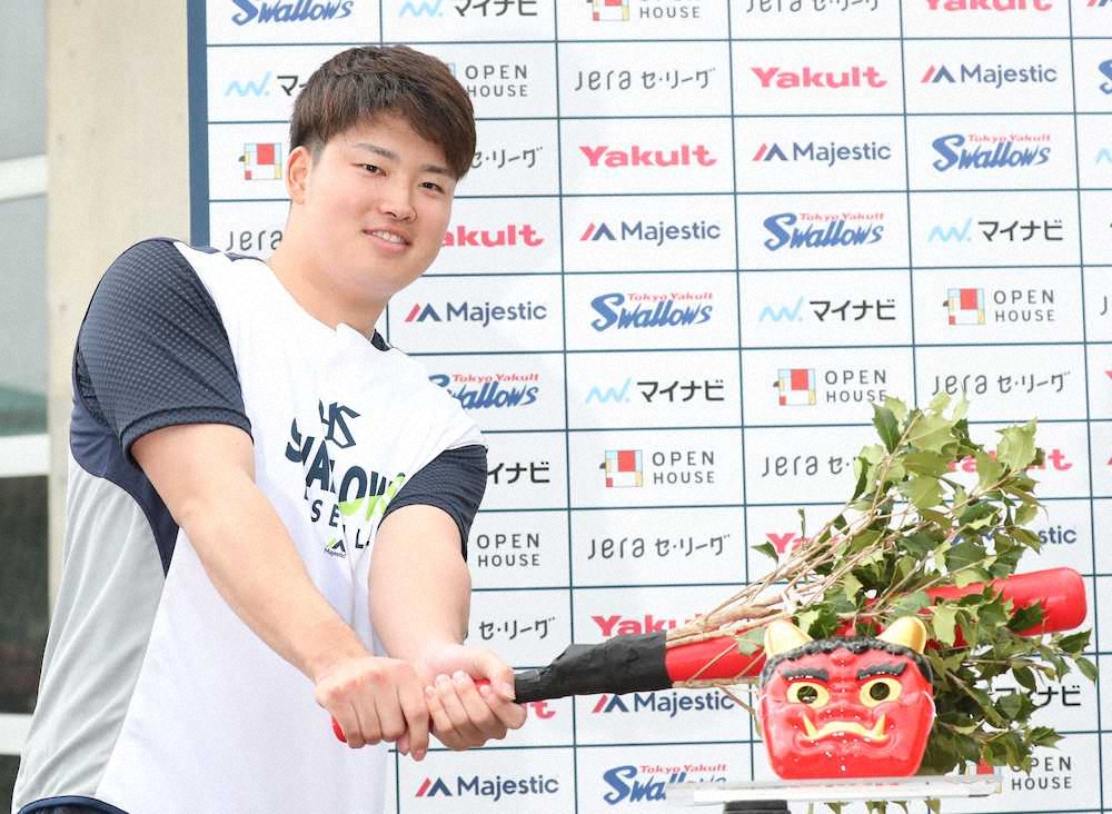 ヤクルト・村上“福は打ち”　節分＆21歳誕生日に誓い　「優勝できるチームの4番に」