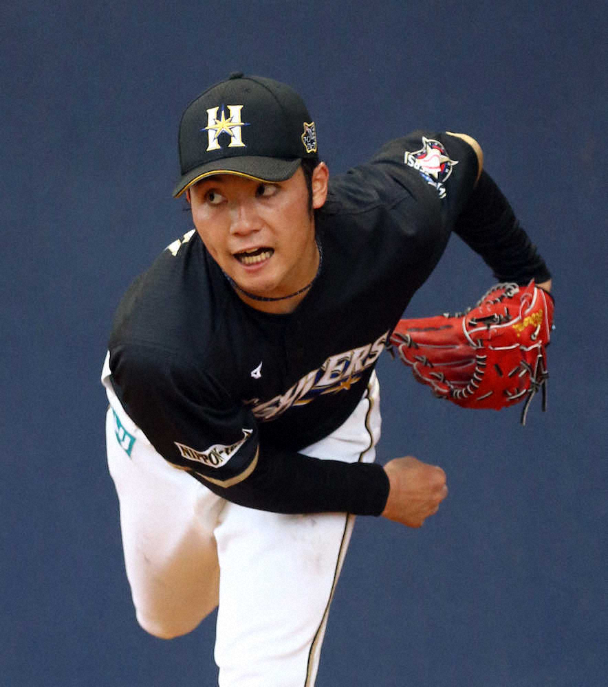 日本ハム1位・伊藤　デビュー戦は13日紅白戦先発に内定　キャンプ初ブルペンでは肝っ玉ぶり見せつけた